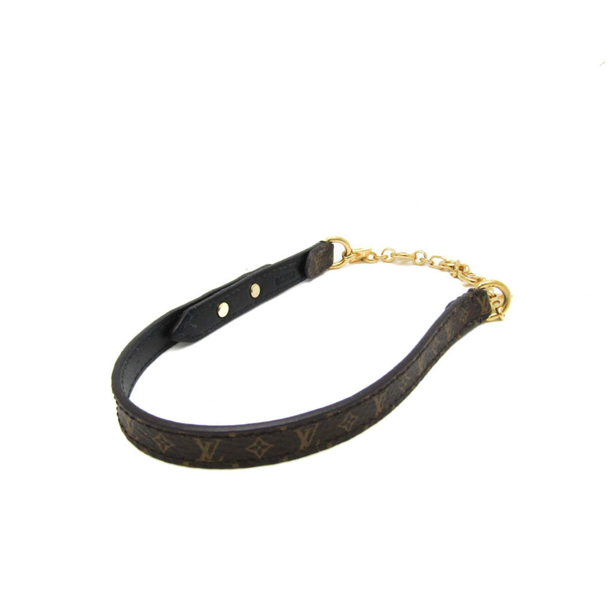 Louis Vuitton M8079 Leather,Metal,Monogram Bangle Gold,Monogram,Noir